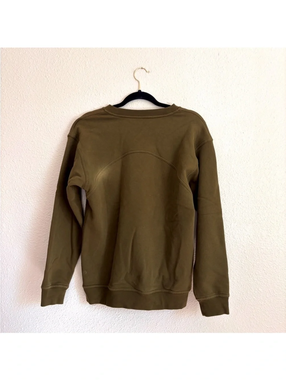 Lululemon all yours sweatshirt in moss green